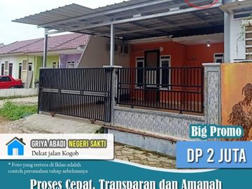 Rumah murah kredit Dp 2juta lokasi strategis di kemiling