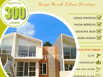 Rumah Murah Desain Villa di Area Pusat Bisnis Malang