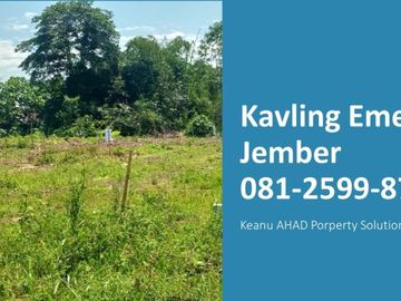 tanah kavling siap bangun emersi jember