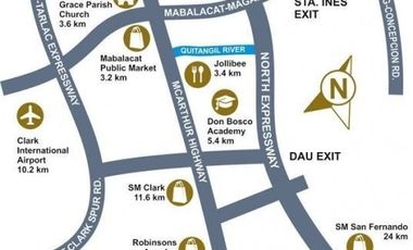 Lot for sale in Claremont Filinvest in Mabalacat.