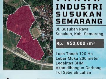 TANAH INDUSTRI DAN PERGUDANGAN SUSULAN SEMARANG