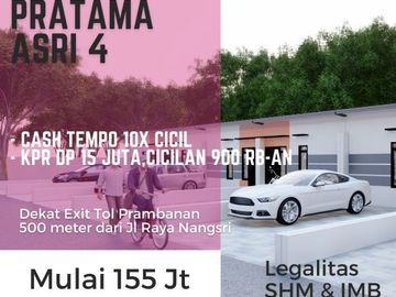 Rumah Termurah di Klaten Strategis Dekat Pintu Tol Prambanan
