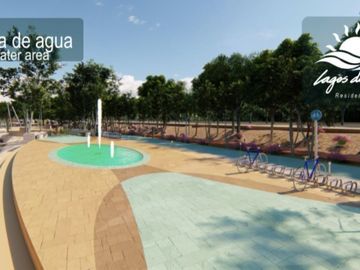 Residencia frente al lago, alberca privada, doble altura, en residencial con cas