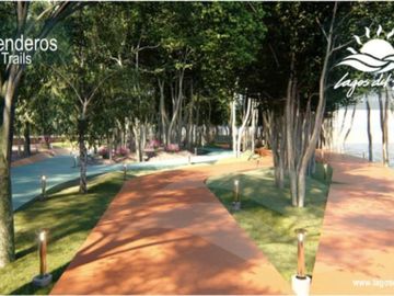 Residencia frente al lago, alberca privada, doble altura, en residencial con cas
