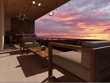 Departamento vista al mar, casa club, pre-construccion, venta El Tezal Los Cabos