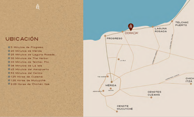 Departamento en Venta en Chicxulub, Dorada, chicxulub, Yucatán ( 3 Recamaras)