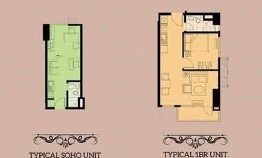 Studio/1BR Unit in Metro Manila near UP, PGH, Robinsons Mall, LRt1,Central bank, Roxas Blvd.Ocean Park, Pedro Gil, U.N