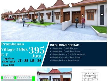Rumah Minimalis Klasik Di Bugisa Prambanan, Jual 350jtan Siap KPR