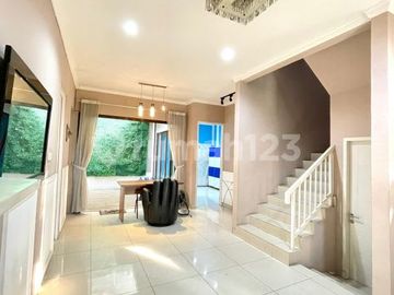 Rumah dengan Furnished Mewah Style Modern Elegan Home Fortune Belleza Graha Raya
