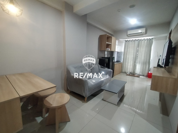 Dijual Oak Tower B Lantai 11 – View Kolam Renang, Full Furnish, 2 Bedroom, AJB Ready
