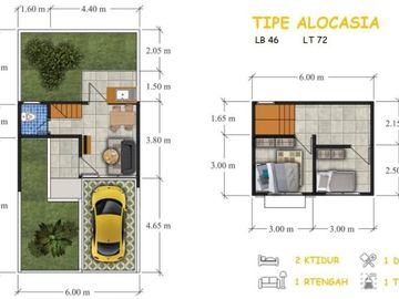 Villa 2LT Murah di Bandung Barat Cimahi Cuma 500 Juta Cocok utk Healing