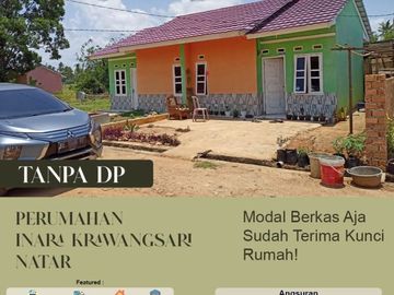 Rumah subsidi angsuran Free di Natar