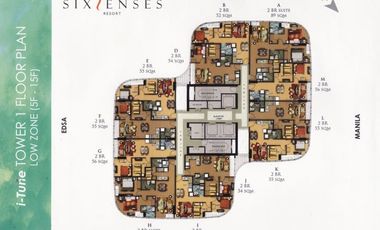 2 BEDROOM FOR SALE IN SIX SENSES RESIDENCES PASAY CITY