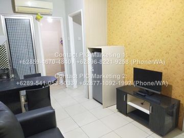 Disewakan Apartemen Kalibata City 2BR Tower Mawar Lt 16CH Furnished