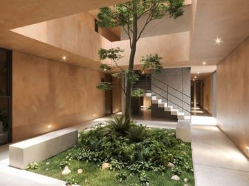 Departamento (Duplex Garden) en Venta en Ninfa en Temozón Norte