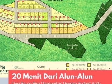 Rumah Istimewa Nikmati Taman Mini, Parking Area dan Facility