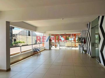 Dpto 1005 vista exterior, en condominio Amauta - Festiva
Calle Casapalca con Av Arica. Cercado de Lima
Area 67.93 m2
- Sala comedor con salida a ba