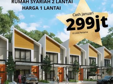 Rumah Syariah 2 Lantai Harga 1 Lantai Di Cilegon