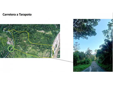 TERRENO CON SALIDA AL RIO CUMBAZA Y CARRETERA