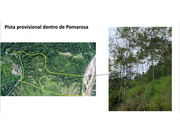 TERRENO CON SALIDA AL RIO CUMBAZA Y CARRETERA