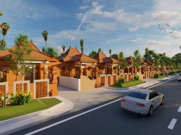 DP Ringan!! Rumah Klasik Dinding Hebel Kawasan Candi