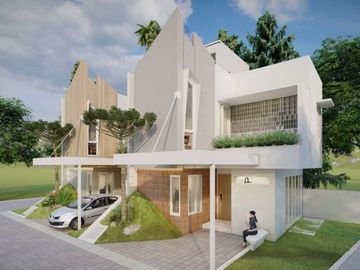 Jual rumah mewah elite cantik rasa villa sejuk asri di Pusat kota jakarta selatana bintaro dkt BSD MALL