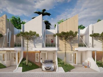 Jual rumah mewah elite cantik rasa villa sejuk asri di Pusat kota jakarta selatana bintaro dkt BSD MALL