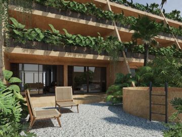 Penthouse cerca de la playa, room service, pool service, albercas, area de fogat
