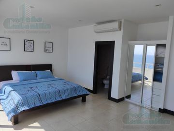 DEPARTAMENTO EN VENTA PUNTA CENTINELA CON LA MEJOR VISTA Y AMOBLADO, TU COMODIDAD EN LA RUTA DEL SOL