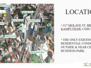 Fully Furnished Studio Condominium in Cebu Business Park