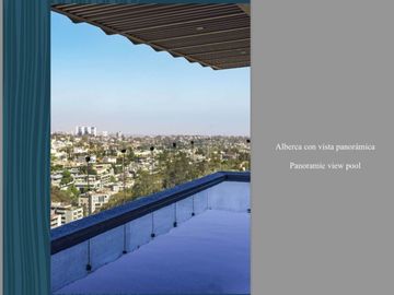 Condominio con rooftop y alberca, pet friendly, spa, gym, en venta Interlomas.