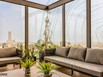 Condominio con rooftop y alberca, pet friendly, spa, gym, en venta Interlomas.