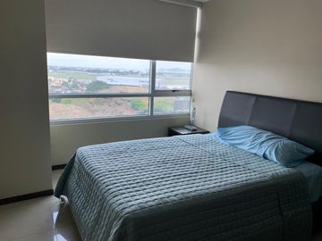 Departamento Amoblado en Venta, Edificio Elite Building, Sector Mall del Sol