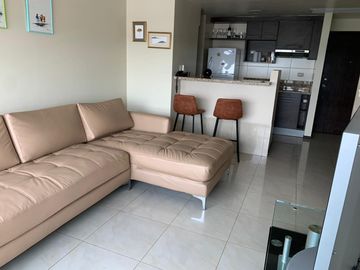Departamento Amoblado en Venta, Edificio Elite Building, Sector Mall del Sol