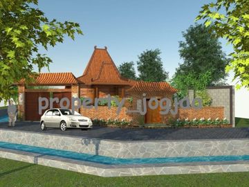 Hunian/Homestay Konsep Joglo Siap Bangun, Nuansa Pedesaan Asri