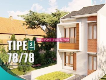Di jual rumah murah 2 lantai di bandung