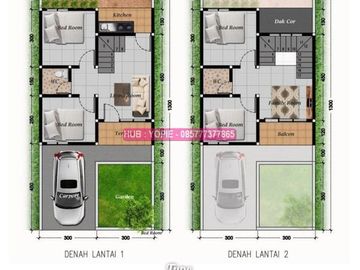 Di jual rumah murah 2 lantai di bandung