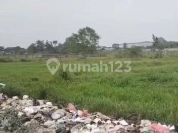 Tanah Ijin Industri di Samping Pom Bensin Mustika Tigaraksa Tangerang