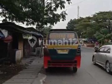 Tanah Ijin Industri di Samping Pom Bensin Mustika Tigaraksa Tangerang