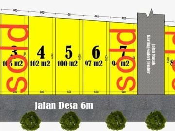 Rumah Indent di Patrang-Jember, LT 100, LB 42