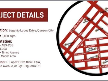 Condo unit For SALE across ABSCBN audience entance