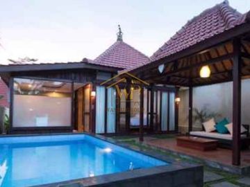 DIJUAL CEPAT VILLA LUAS TERKENAL DI UBUD BALI VIEW SAWAH HIJAU