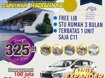 RUMAH DIJUAL MURAH DEKAT JUANDA HANYA 325 JUTA