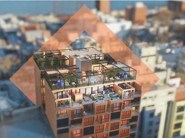 2 dormitorios con terraza - Centro (Montevideo)
