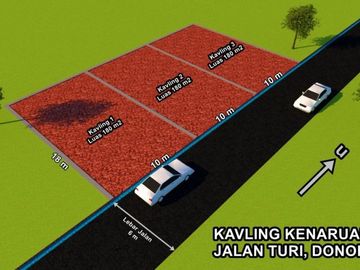 Rumah siap bangun dekat klinik SWA Donokerto Turi Sleman Yogyakarta