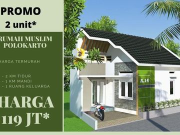 Rumah Muslim Murah Di Polokarto Sukoharjo