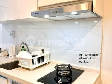 Brand New Apartemen Skyhouse Alam Sutera Semi Furnished - Tipe Studio