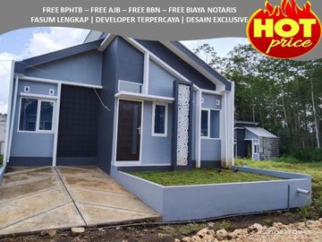 Posisi Hook Rumah Dekat Kampus Free Biaya2 2KT Tipe 25/107