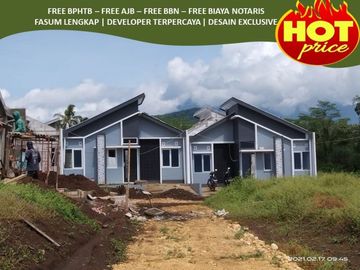 Posisi Hook Rumah Dekat Kampus Free Biaya2 2KT Tipe 25/107