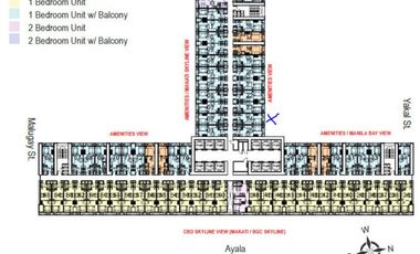 Rush for sale: 1BR unit in Air Residences, Makati (assignment of rights)